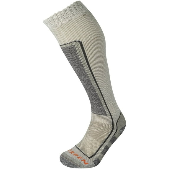 Lorpen T2 Hunting Super Heavy Eco Sock, Perfect for Hunting, Unisex Design, Eco-Friendly & Sustainable, Ultra Thick, Fully Cushioned, Brown, Size Extra Large