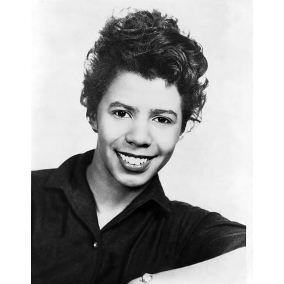 Lorraine Hansberry (1930-1965) African American Playwright Wrote 'A Raisin In The Sun History (18 x 24)