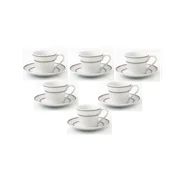 Lorren Home Espresso Service, Set of 6, Silver