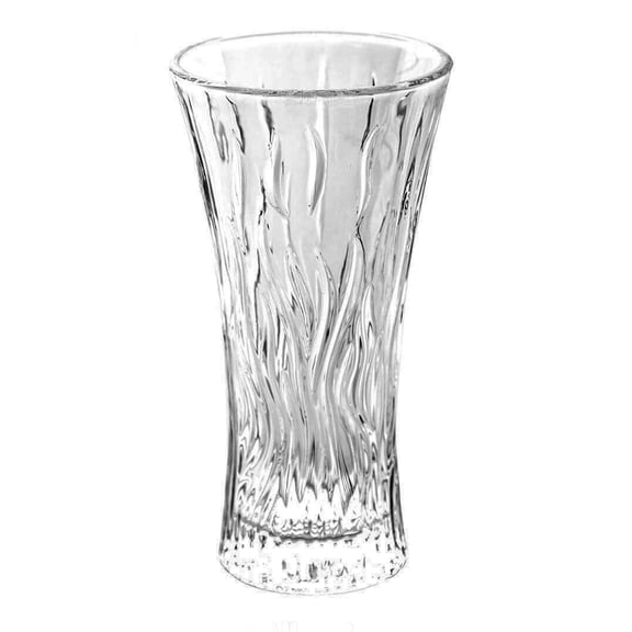 Lorren Home Trends 11.5" Tall Flame Cut Flower Vase for Home Dcor