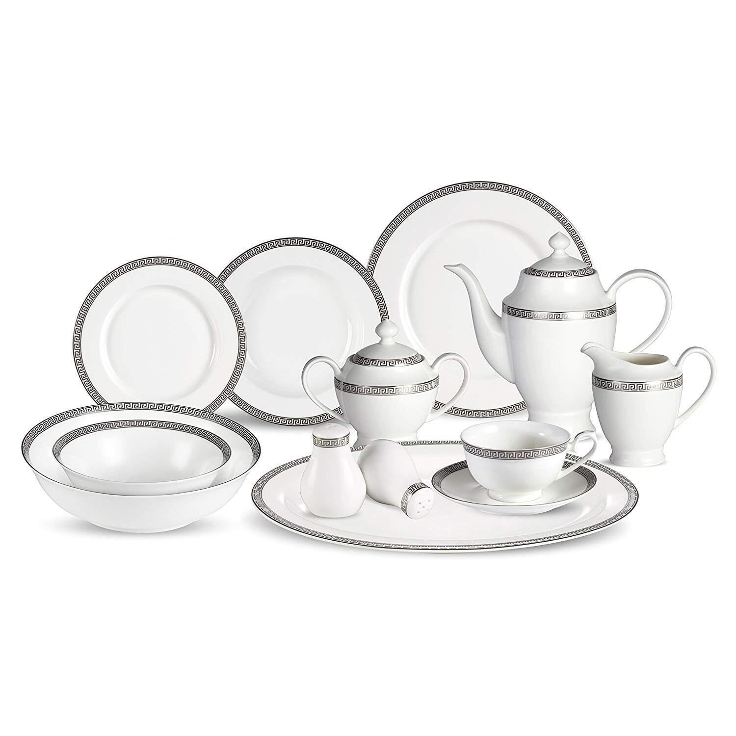 Unique Shaped Printed Designer Dinnerware Set - Online Furniture Store - My  Aashis