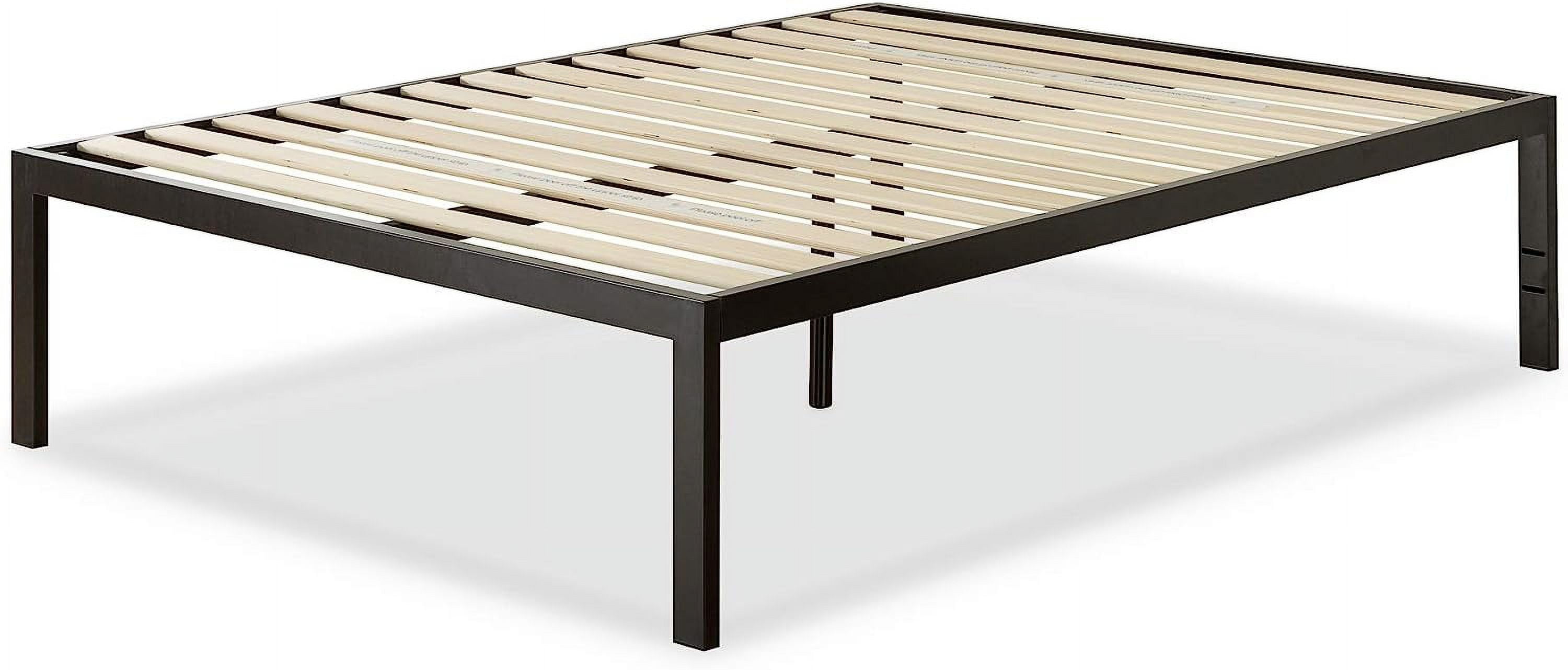 Lorrick Metal Platform Bed Frame / Mattress Foundation / Easy Bolt Free ...