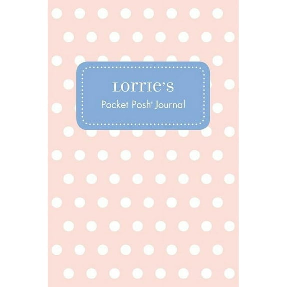 Lorrie's Pocket Posh Journal, Polka Dot, (Paperback)