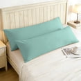 thumbnail image 1 of Lorviah 2 Pack Microfiber Body Pillowcase - Ultra Soft Breathable 20"x54" Cover with Envelope Closure - Sea Green, 1 of 6