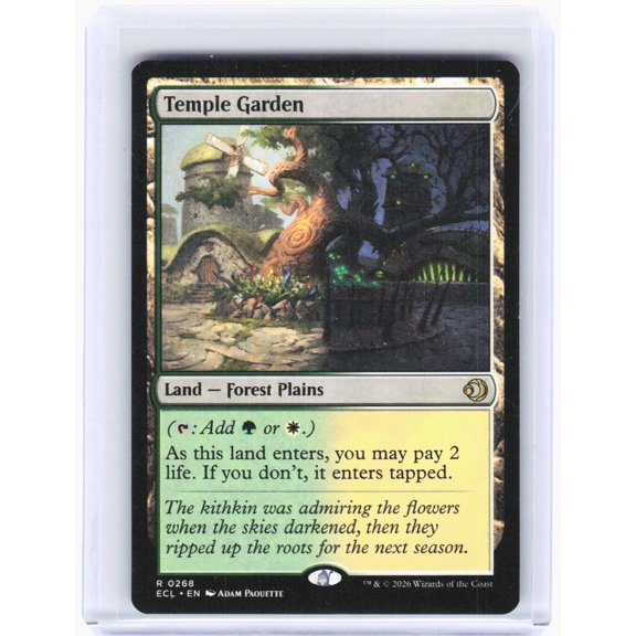 Lorwyn Eclipsed Temple Garden Non-Foil Rare #268