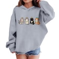 thumbnail image 1 of Lorytime Christmas Hoodies for Kids Boys Girls Printed Sweatshirt Long Sleeve Pullover Drop Shoulder Cute Tops 11 Years, 1 of 4