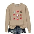 thumbnail image 1 of Lorytime Christmas Kids Sweatshirt for Toddler Girl Boys Bow Printed Shirt Crew Neck Long Sleeve Pullover Festive Tops, 1 of 3