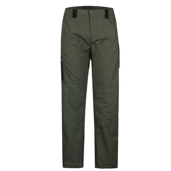 Lorytime Men Cargo Pants with Pockets Straight Leg Pants Soild Button Zipper Full Length Outdoors Trousers Outwear