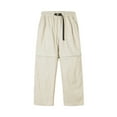 thumbnail image 1 of Lorytime Mens Cargo Pants with Pockets Stretch Drawstring Mid Elastic Waist Straight Leg Pants Outdoors Trousers Outfits, 1 of 4