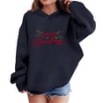 thumbnail image 1 of Lorytime Sweatshirts for Teen Girls with Hoodie Boys Merry Christmas Sweatshirt Long Sleeve Tops Drop Shoulder Pullover, 1 of 4