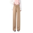 thumbnail image 1 of Lorytime Wide Leg Athletic Pants for Women Elastic Waist Pants Drawstring Drappy High Waisted Trousers Casual Clothes, 1 of 5