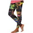 thumbnail image 1 of Lorytime Women Leggings Carnival Diamond Glitter Mardi Gras Pants Elastic Waist Hoilday Tights Trousers Running Outwear, 1 of 6