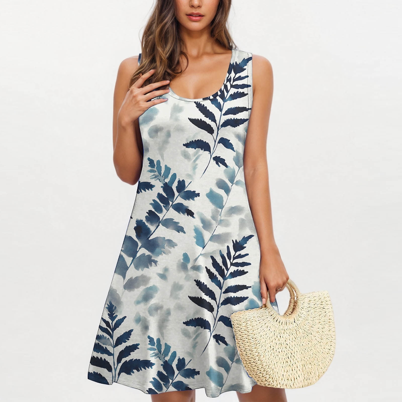 Makapu Short Tank Hawaiian Sundress main image 1