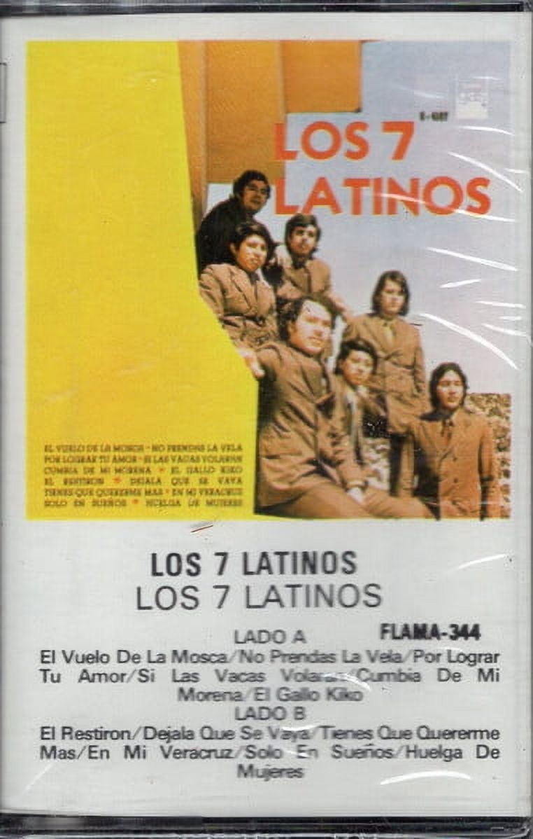 Los 7 Latinos - Self Titled (Cassette)