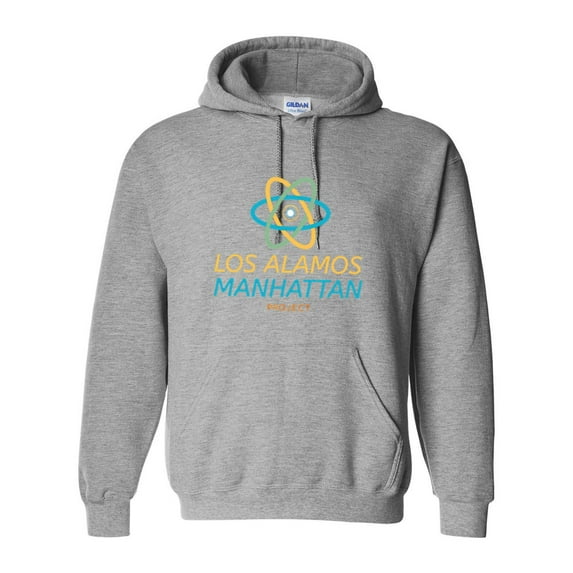 Los Alamos Manhattan Project WWII Atomic Bomb History Graphic Pullover Hoodie, up to size 5XL