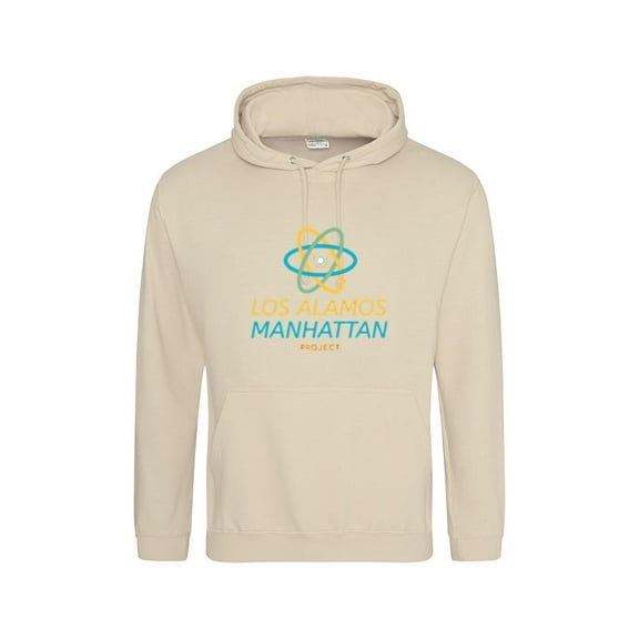 Los Alamos Manhattan Project WWII Atomic Bomb History Graphic Pullover Hoodie, up to size 5XL