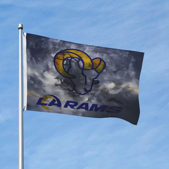 Los_Angeles 1 Brand New Outdoor Double Sided Flag 3x5ft, Football Team Custom Garden Flag Fan Game Flag Home Decor Flag Fan Gift