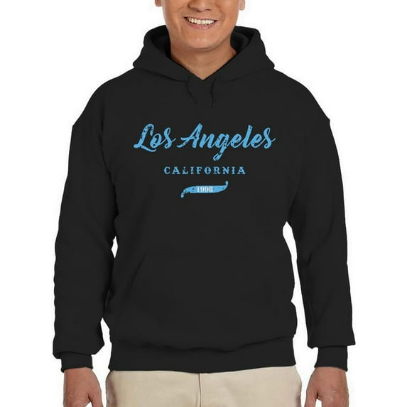 Los Angeles 1998 Banner. Hoodie Men -Image by Shutterstock, Male 3X-Large