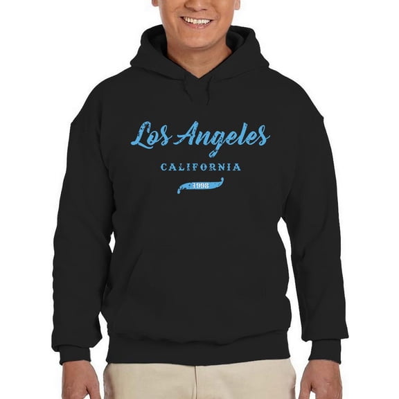 Los Angeles 1998 Banner. Hoodie Men -Image by Shutterstock, Male XX-Large