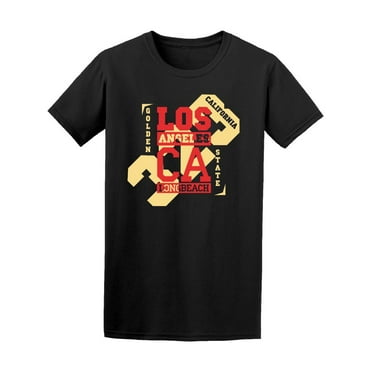 Los Angeles 323 T-Shirt Men -Image by Shutterstock, Male x-Large