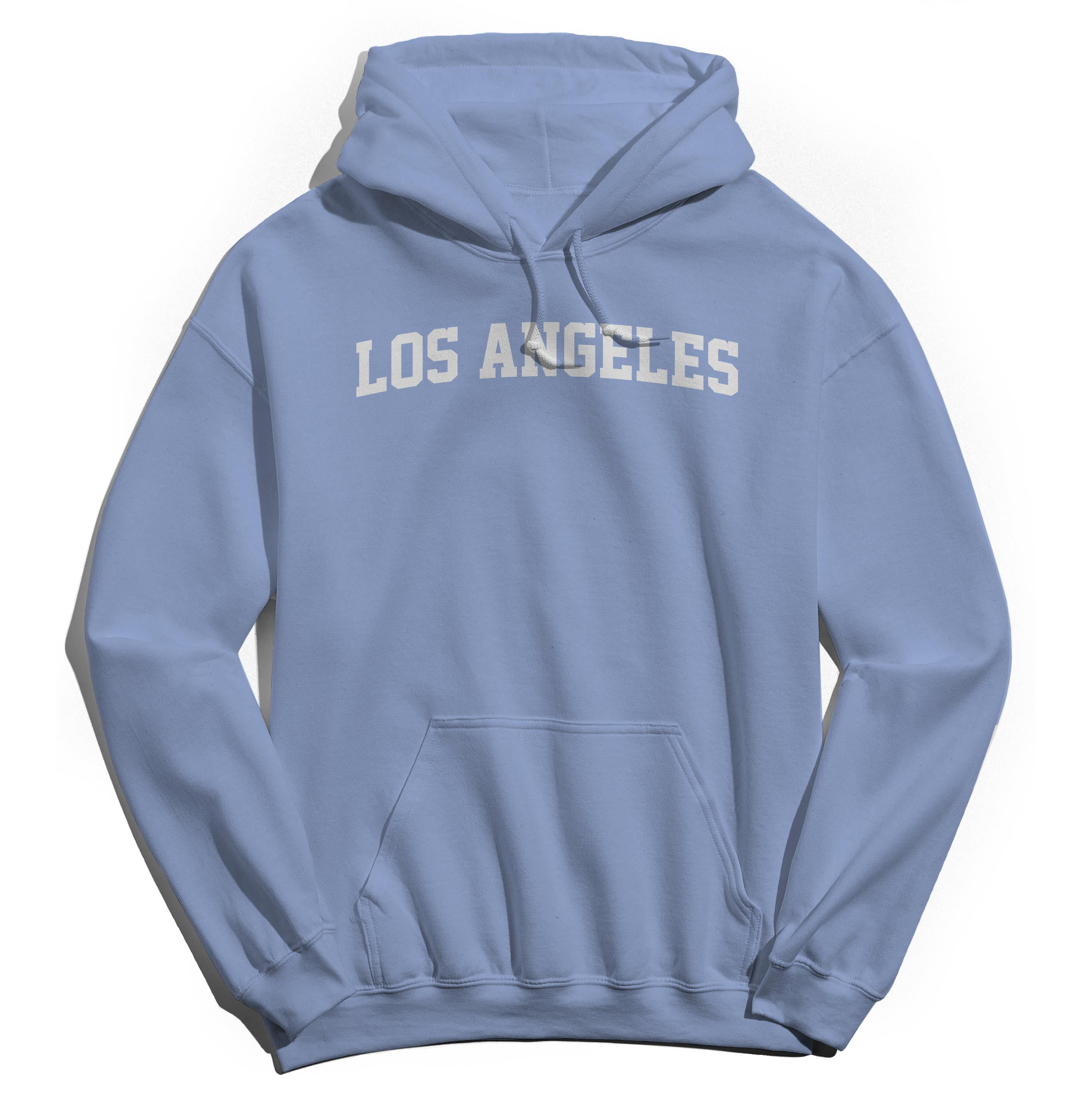 Sky blue graphic hoodie new arrivals