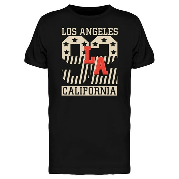 Los Angeles 92 California T-Shirt Men -Image by Shutterstock, Male 3X-Large