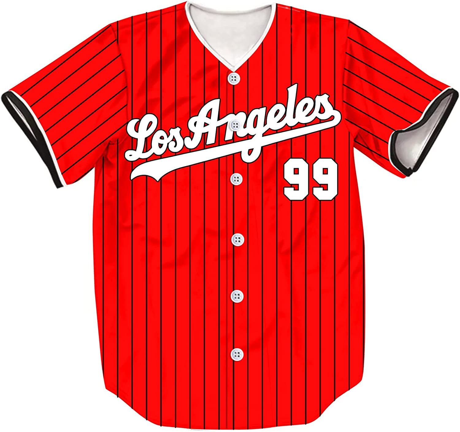 Red la cheap dodgers jersey