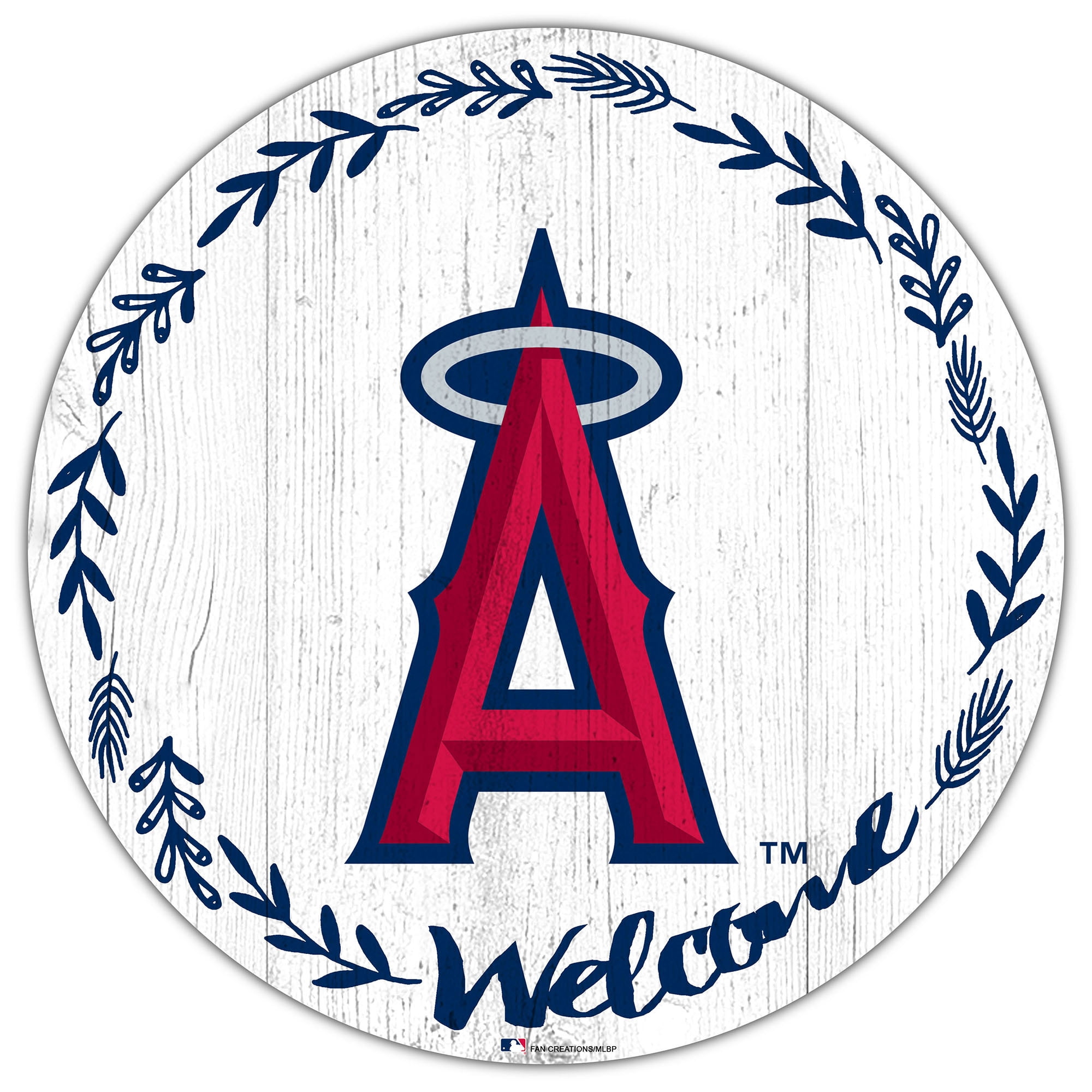 Los Angeles Angels of Anaheim Circle logo T shirt