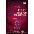 thumbnail image 1 of Los Angeles Angels 17'' x 26'' In This House Sign, 1 of 1