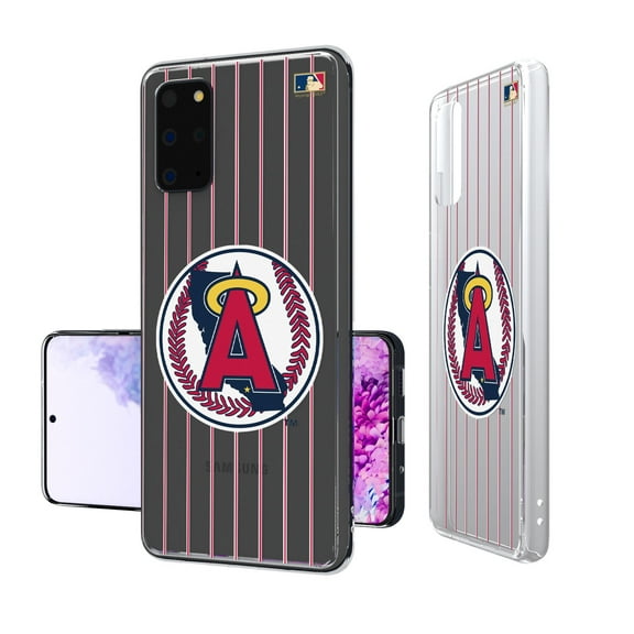 Los Angeles Angels 1986-1992 Cooperstown Pinstripe Galaxy Clear Case