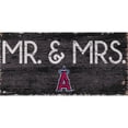thumbnail image 1 of Los Angeles Angels 6'' x 12'' Mr. & Mrs. Sign, 1 of 1