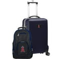 thumbnail image 1 of Los Angeles Angels Deluxe 2-Piece Backpack and Carry-On Set - Navy, 1 of 1