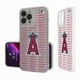 thumbnail image 1 of Los Angeles Angels Text Backdrop Clear iPhone Case, 1 of 7