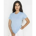 thumbnail image 1 of Los Angeles Apparel USA-Made Women's Fine Jersey T-Shirt, 1 of 3