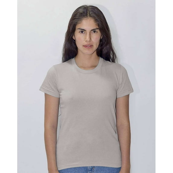 Los Angeles Apparel USA-Made Women�'s Fine Jersey T-Shirt