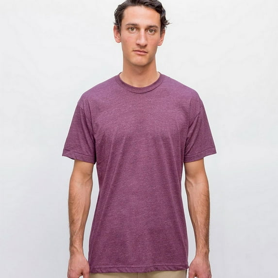 Los Angeles Apparel USA-Made 50/50 Poly/Cotton T-Shirt