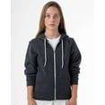 thumbnail image 1 of Los Angeles Apparel USA-Made Flex Fleece Full-Zip Hooded Sweatshirt, 1 of 3