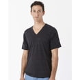 thumbnail image 1 of Los Angeles Apparel USA-Made Unisex Triblend V-Neck T-Shirt, 1 of 3