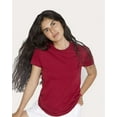 thumbnail image 1 of Los Angeles Apparel USA-Made Women�'s Fine Jersey T-Shirt, 1 of 3