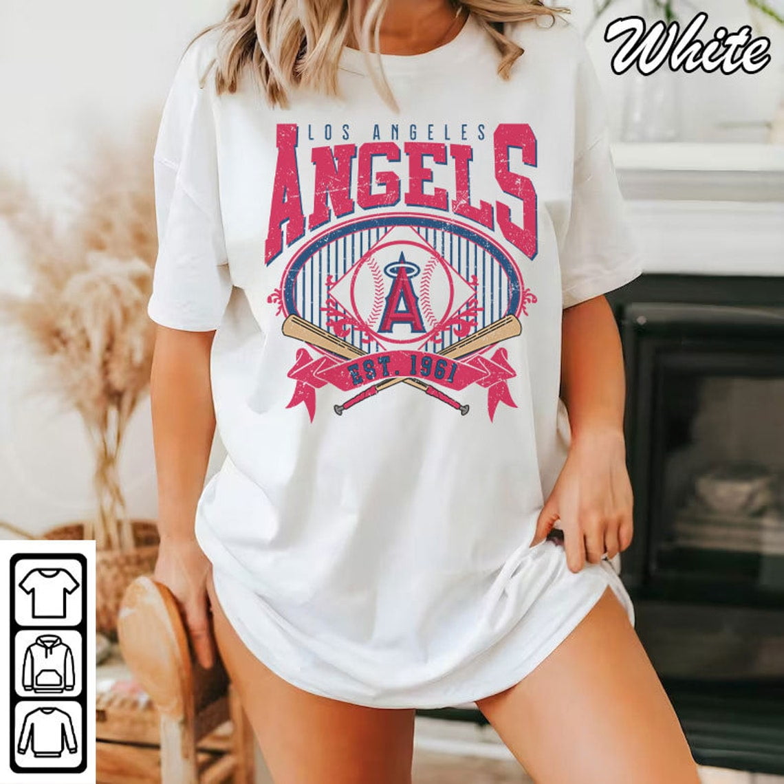 Los Angeles Baseball T-shirt, Angels Team Fan Apparel, Vintage Baseball Fan Shirt,Sand Color,Size 3XL