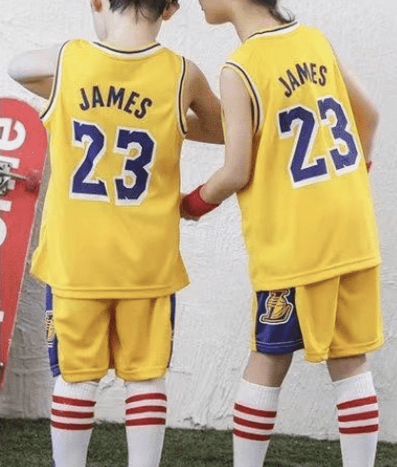 Los Angeles, Basketball Jersey Set, Lakers, Basketball uniforms, James