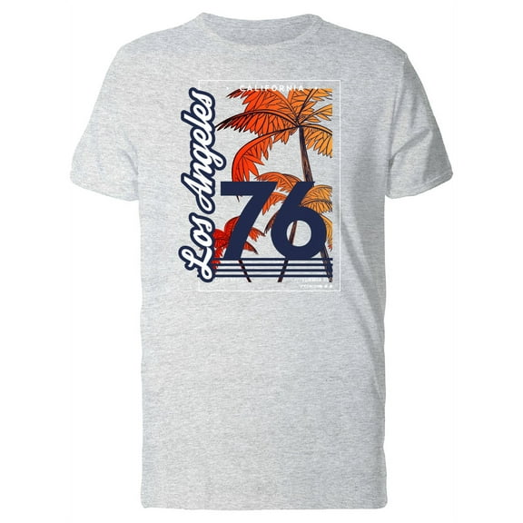Los Angeles Beach, California T-Shirt Men -Image by Shutterstock, Male Small