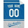 thumbnail image 1 of Los Angeles Blanket Throw Blanket Custom Any Name and Any Number Gifts for Men Women Baby, 1 of 6