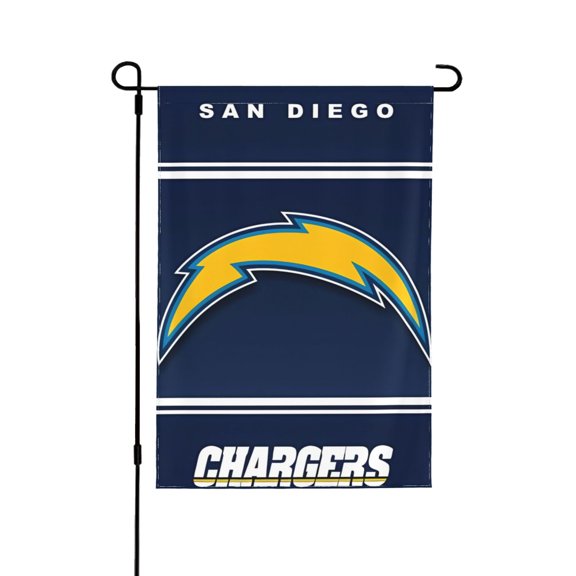 Los_Angeles_C Personalized Double Garden Sided Flag Football Fans National Flag Yard Wall Mounted Painting Decorative Multicode Banner Indoor/Outdoor Home
