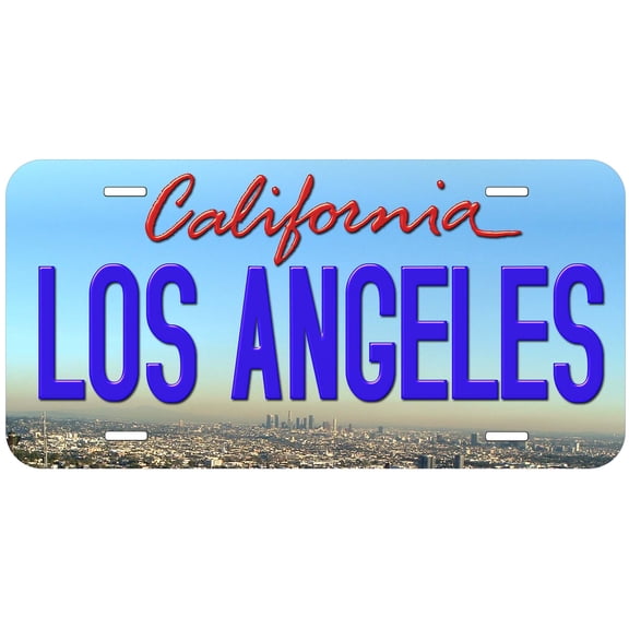 Los Angeles CA TAG02 Novelty Car Auto License Plate