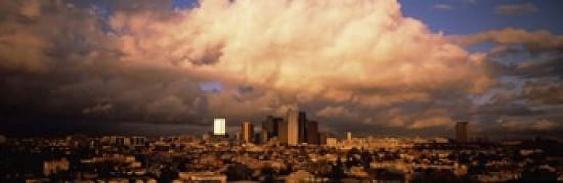 Los Angeles CA USA Canvas Art - Panoramic Images (18 x 6)