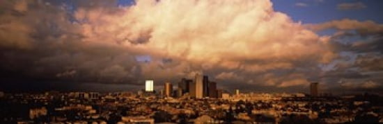 Los Angeles CA USA Canvas Art - Panoramic Images (36 x 12)