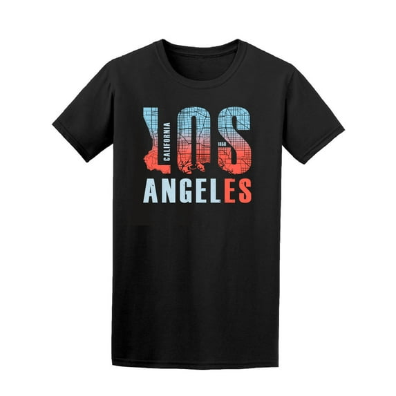 Los Angeles, Ca Street Art T-Shirt Men -Image by Shutterstock, Male Large