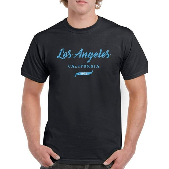 Los Angeles California 1998 T-Shirt Men -Image by Shutterstock, Male Small