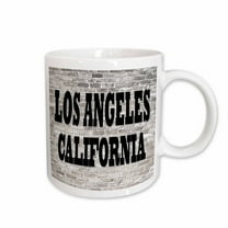 3drose, Los Angeles. California. Brick Wall., 11oz Mug